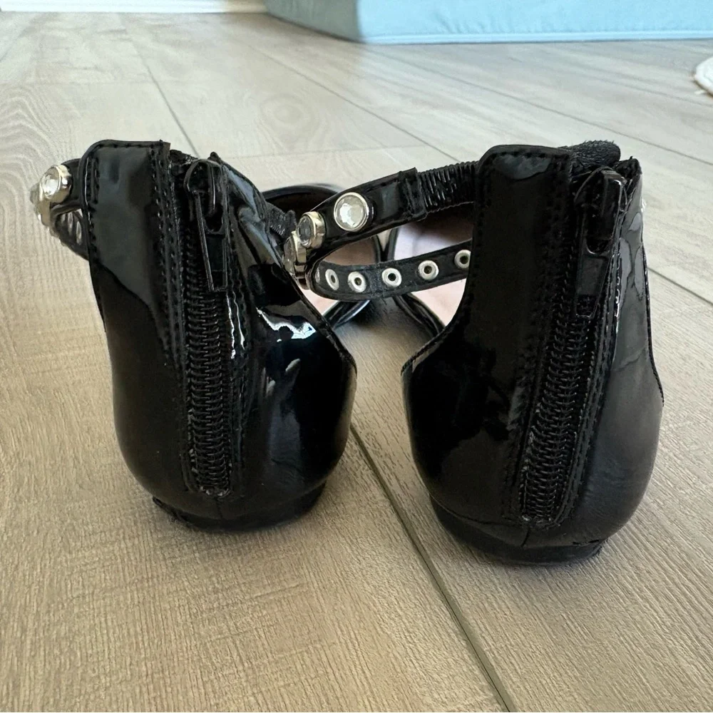 Steve Madden Kids’ Nora D’Orsay Flat Size 3 Little Girl